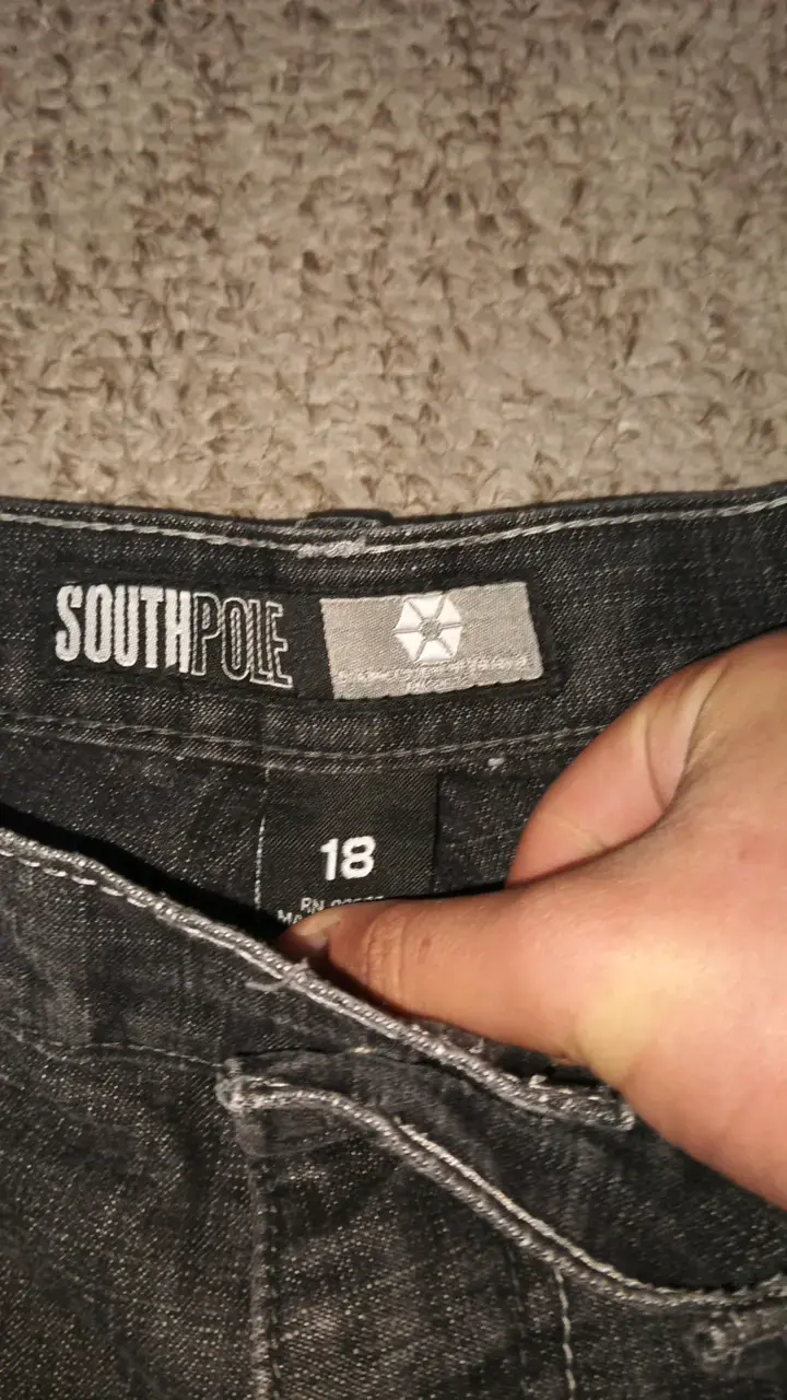Shorts southpole baggys black tag talla 38 - 4