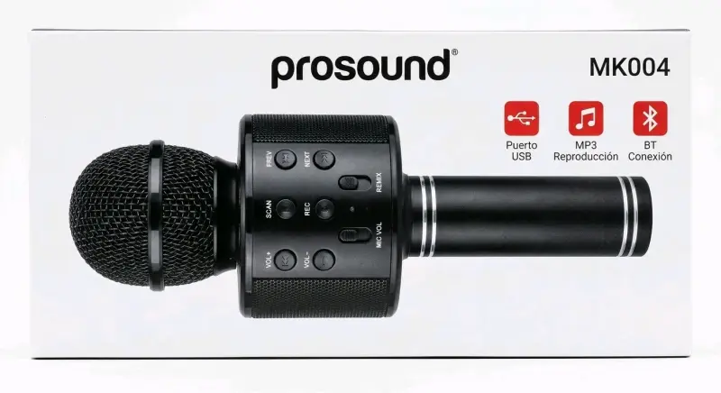 Micrófono Karaoke Bluetooth ProSound MK004 - 1