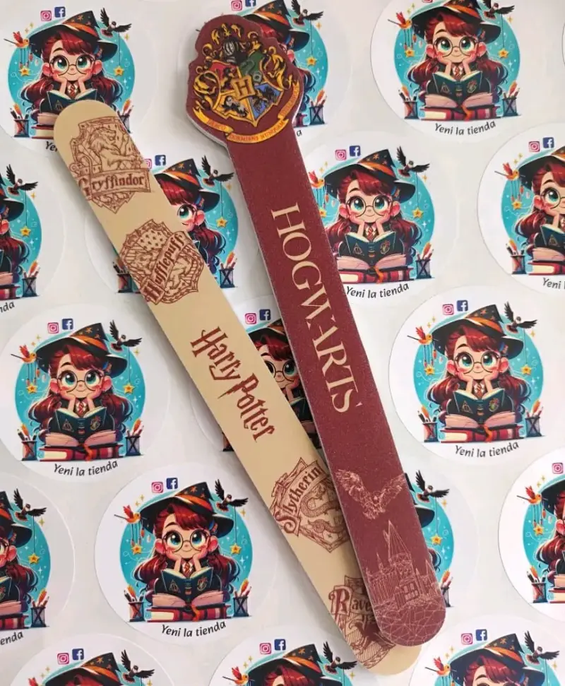 Pack Limas para uñas Harry Potter Hogwarts