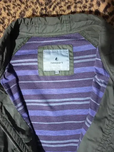 Chaqueta verde militar para mujer - miniatura 2