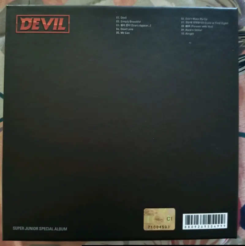 Álbum especial Super Junior Devil - 2