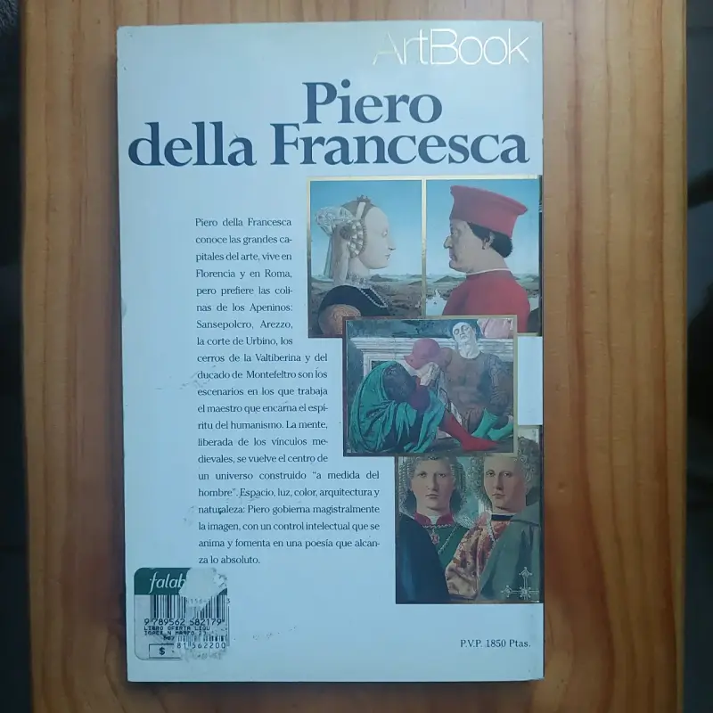 Libro ArtBook Piero della Francesca Electa Bolsill - 2