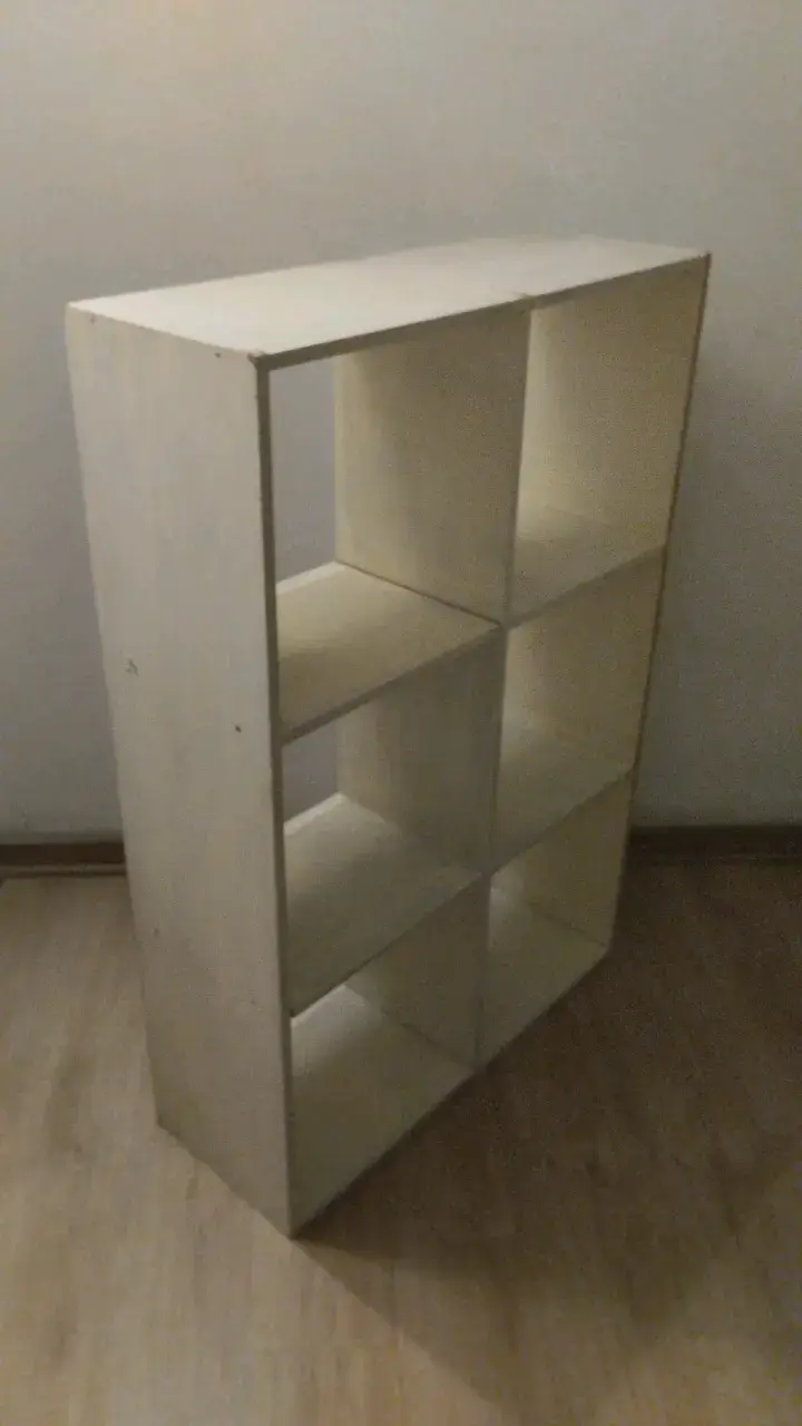 Estante de madera con 6 compartimentos - 3