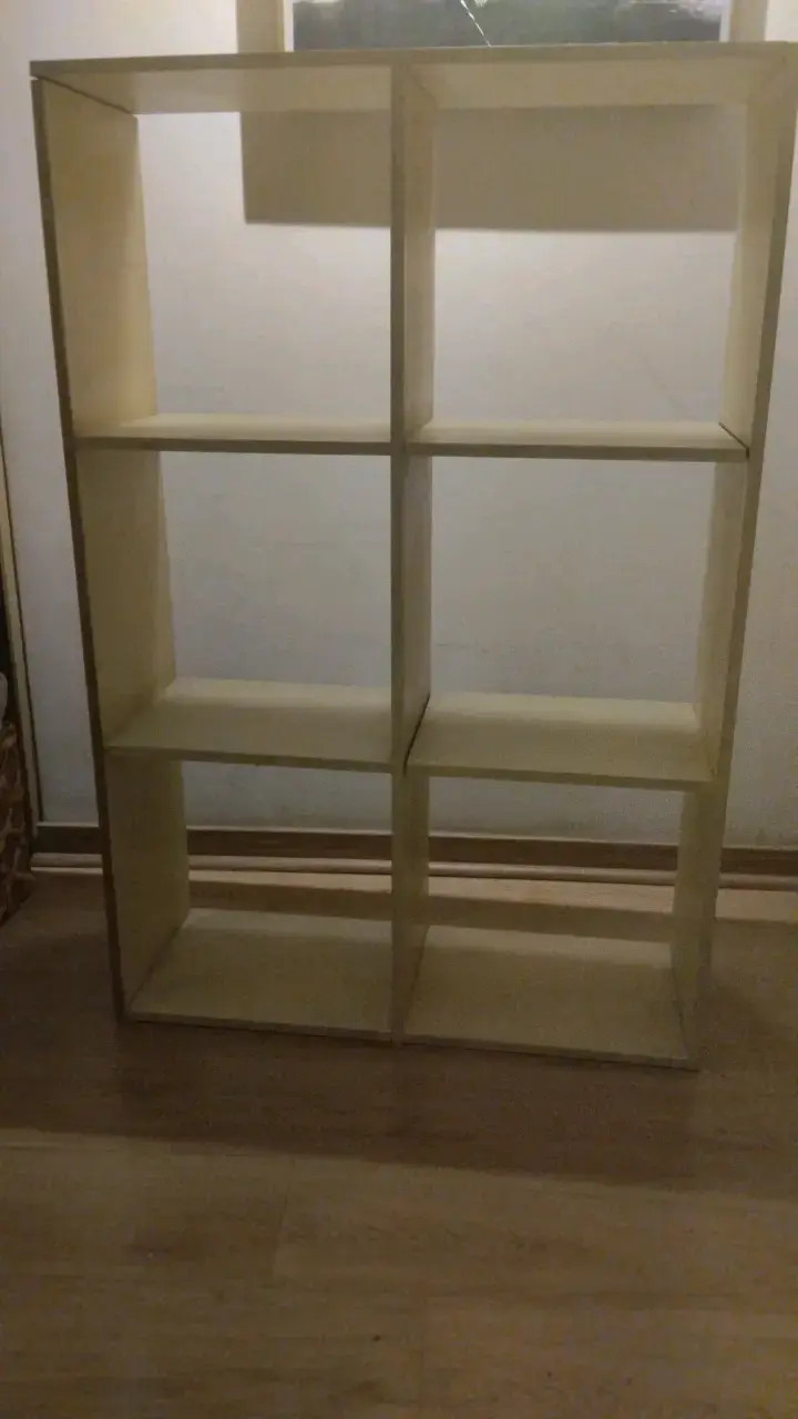Estante de madera con 6 compartimentos - 5