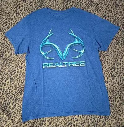 Polera azul Realtree - miniatura 1
