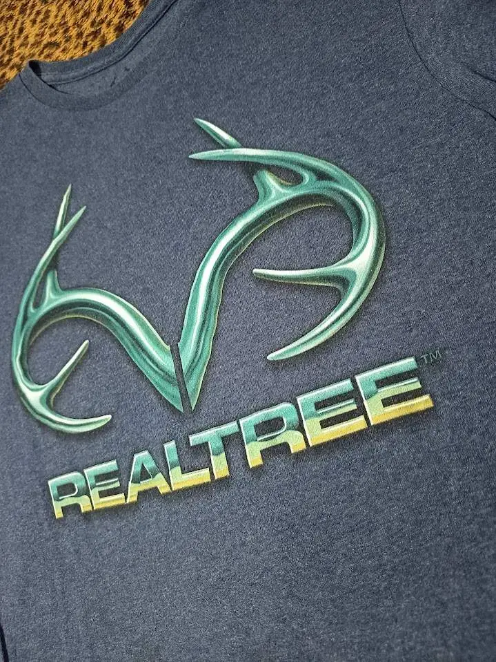 Polera azul Realtree - 2