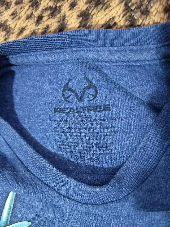 Polera azul Realtree - 3