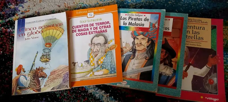 Colección de libros clásicos y aventuras para niños