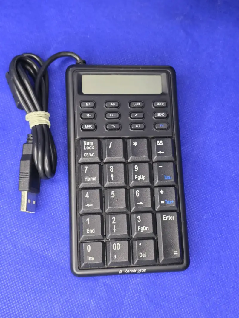 Teclado numérico Kensington con calculadora USB - 1