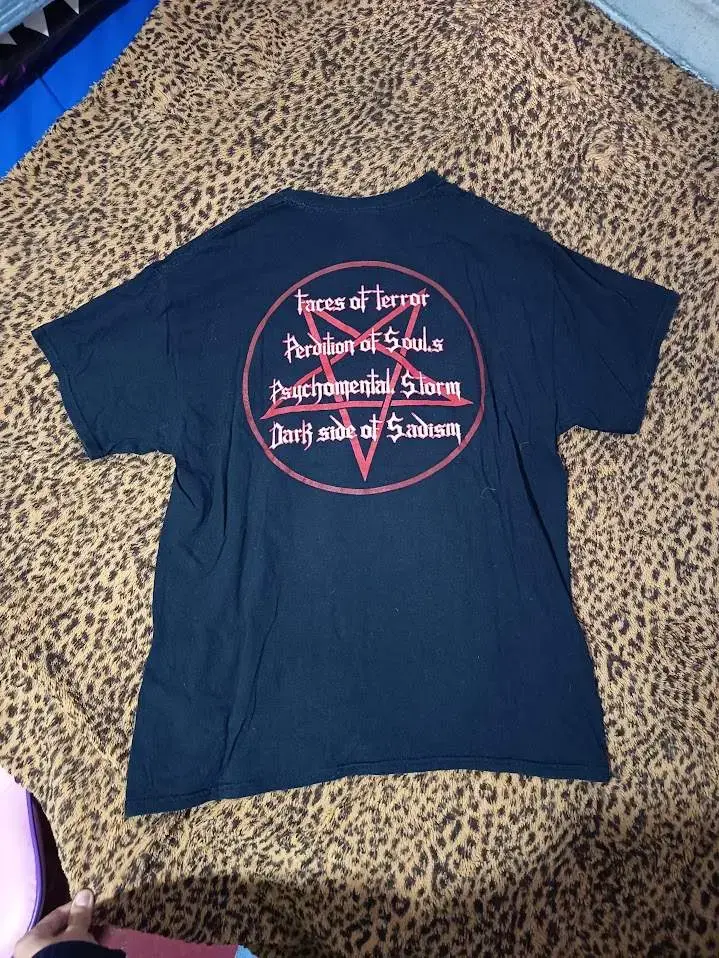 Polera negra Sadism Perdition of Souls - 4