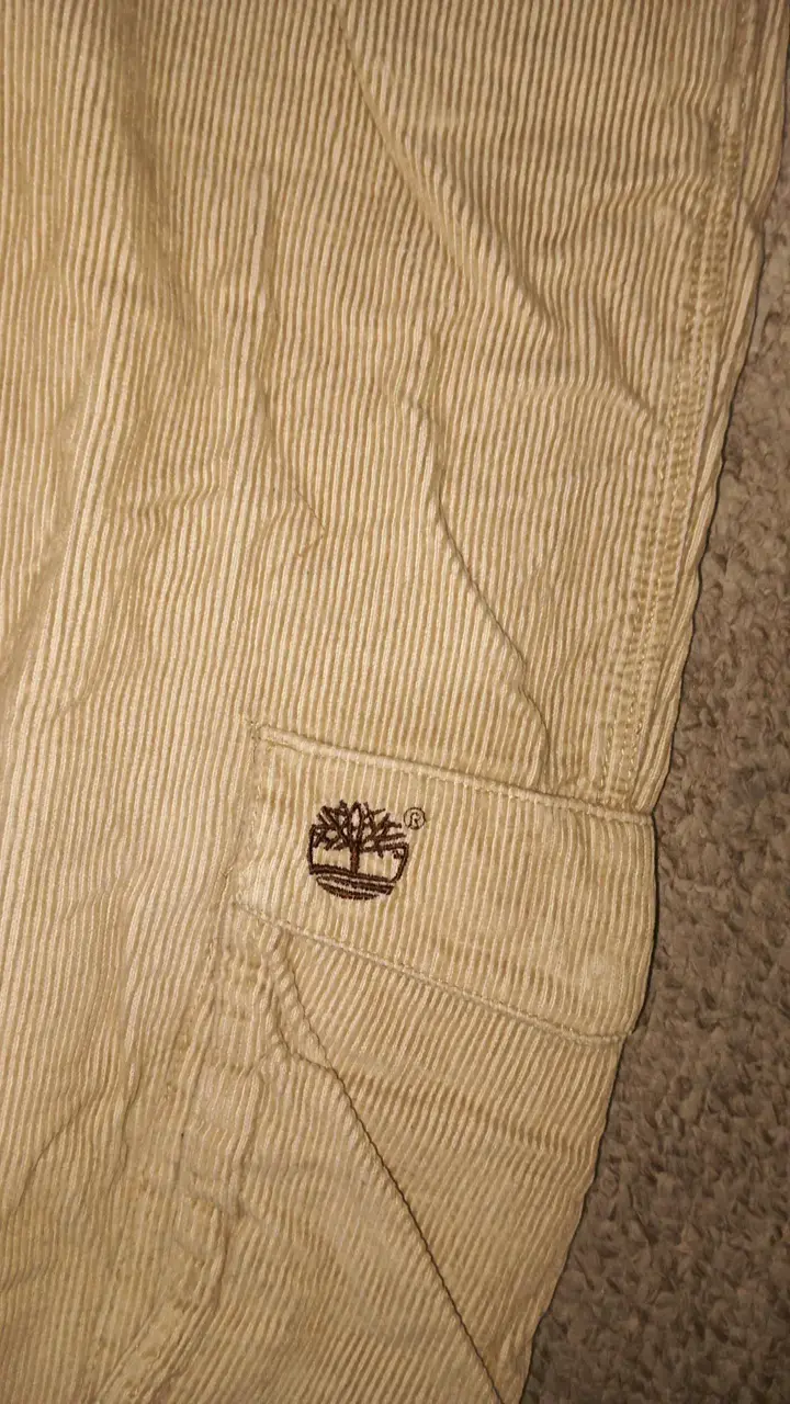 Pantalones baggy cargo beige Timberland talla 16 - 2
