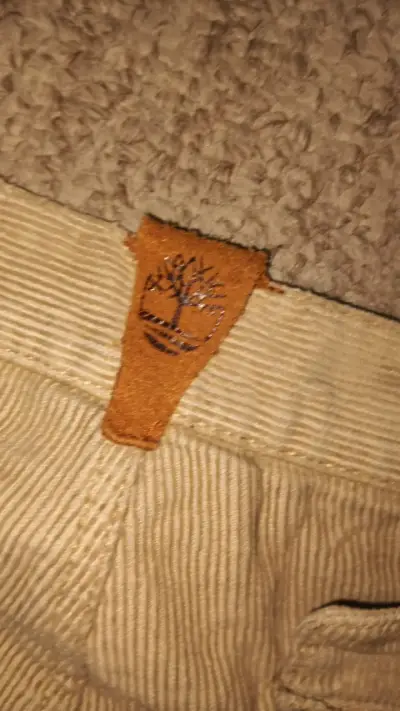 Pantalones  baggy cargo beige Timberland talla 16 - miniatura 5