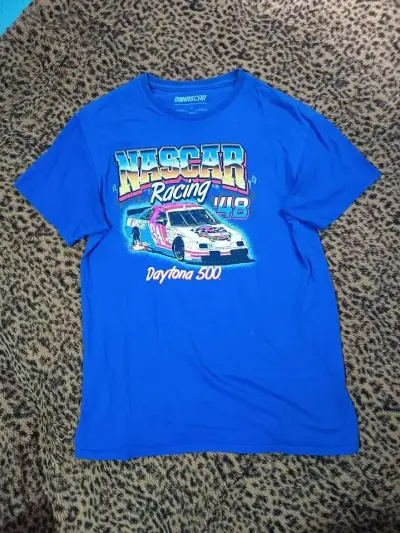 Polera NASCAR Racing Daytona 500 azul - miniatura 1