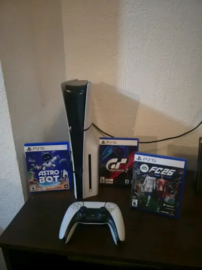Play Station 5 Slim 1tb Con Lector De Discos - miniatura 1