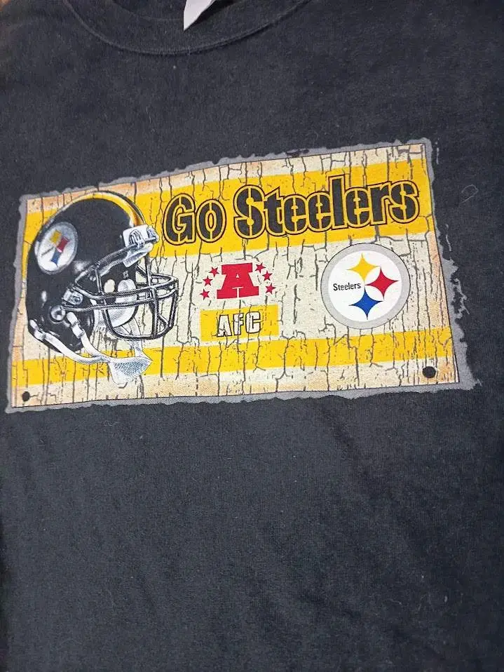 Polera negra Go Steelers NFL - 2