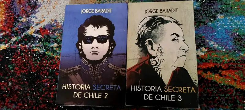 Libros Historia Secreta de Chile 2 y 3 de Jorge Baradit
