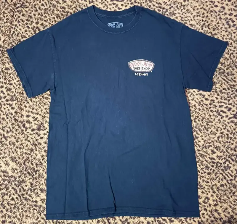 Polera Negra Ron Jon Surf Shop Cozumel - 1