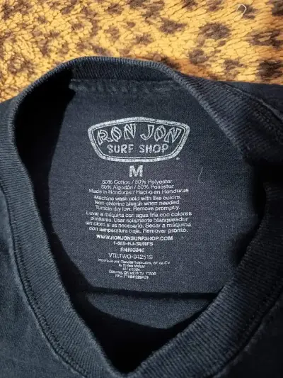 Polera Negra Ron Jon Surf Shop Cozumel - miniatura 3