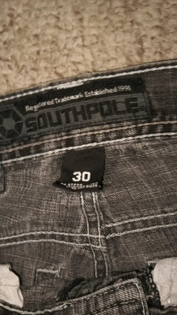 Jeans baggy  grises Southpole talla 30 - 3