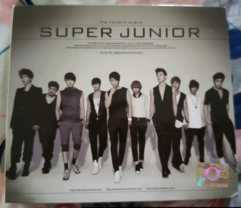 Álbum Super Junior Bonamana Edición Especial - 1