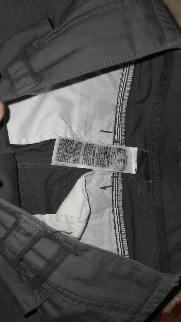 Pantalones cargo gris oscuro para hombre - 2