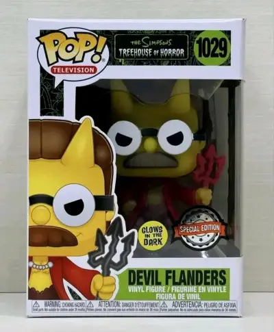 Figura Funko Pop Devil Flanders Edición Especial - miniatura 1