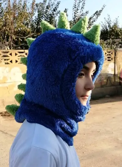 Gorro infantil dinosaurio - miniatura 5