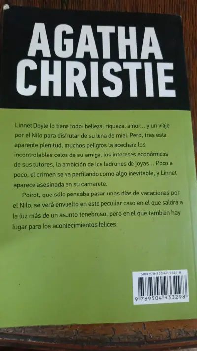Libro Muerte en el Nilo de Agatha Christie - miniatura 2