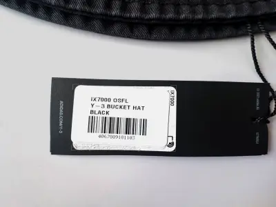 Sombrero Y-3 Bucket Hat - negro - miniatura 2