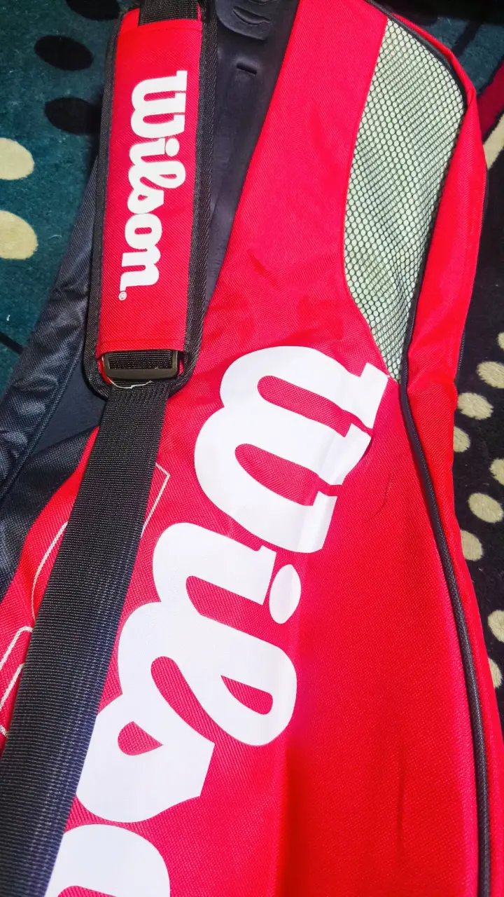 Bolso para raquetas Wilson Tour rojo - 2