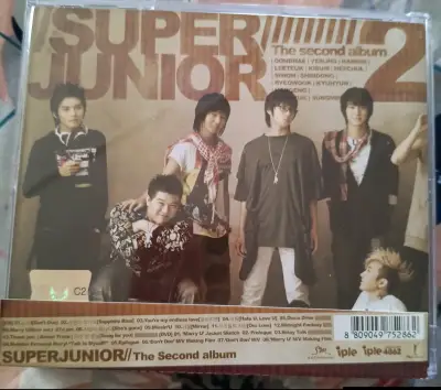 Álbum Super Junior 2nd Repackage con DVD - miniatura 2