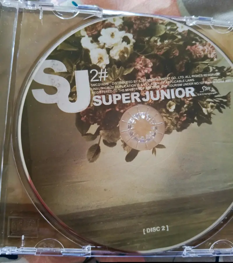 Álbum Super Junior 2nd Repackage con DVD - 4