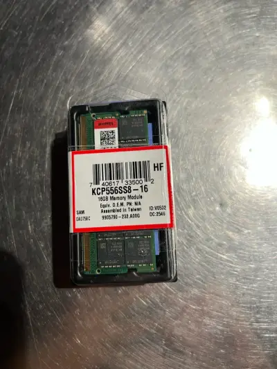 Memoria RAM Kingston 16GB DDR5 para Notebook - miniatura 1