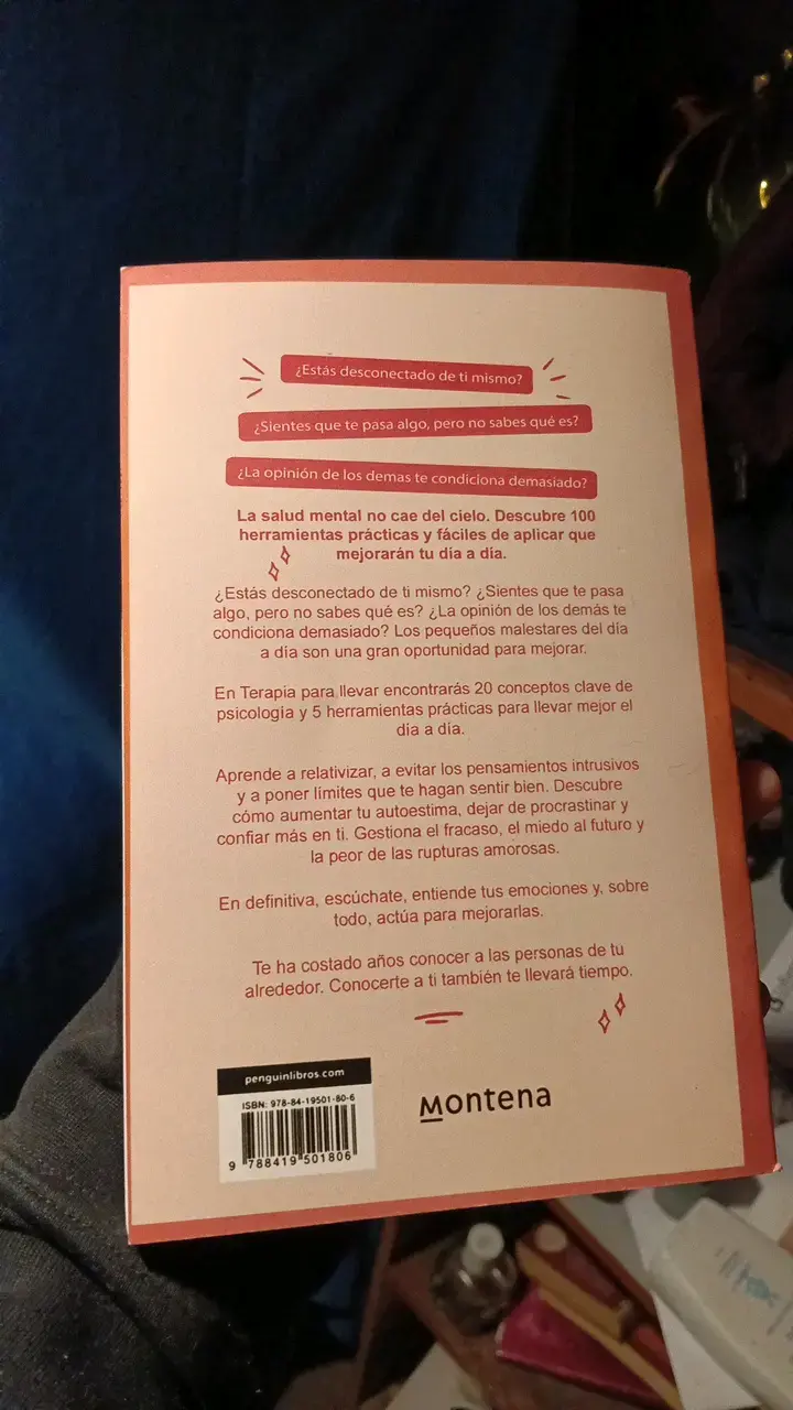 Libro Terapia para Llevar de Ana Pérez - 2