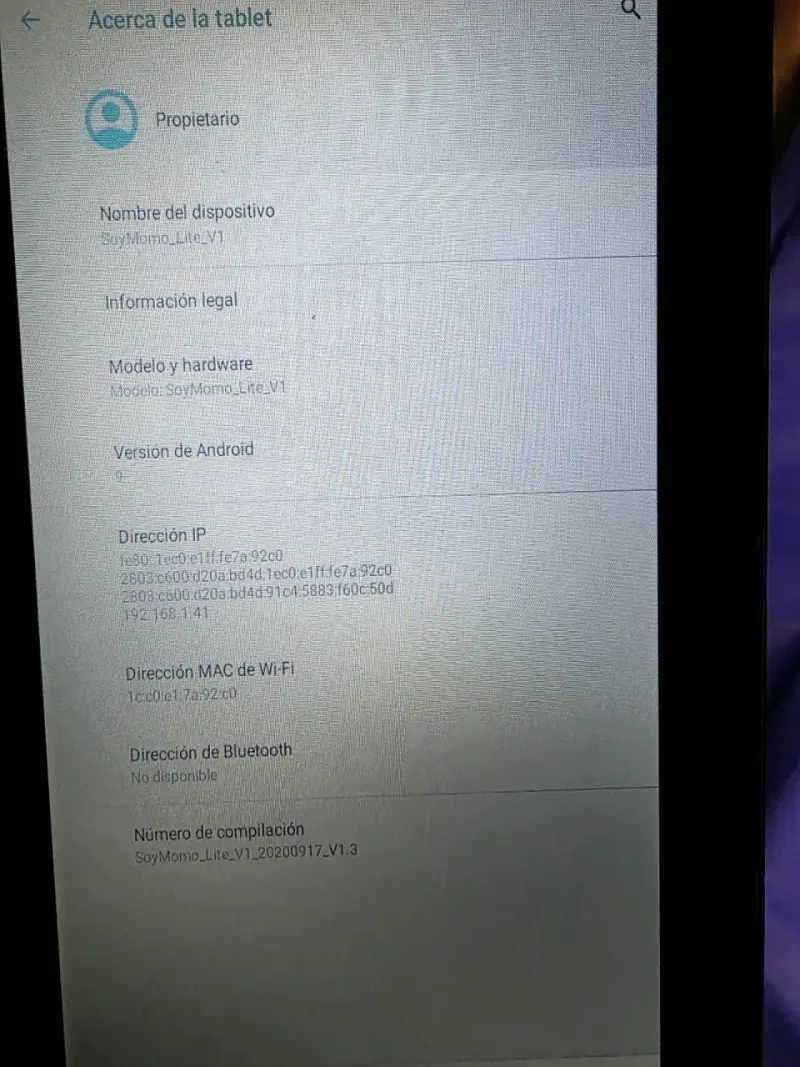 Tablet SoyMomo Lite para niños - 3