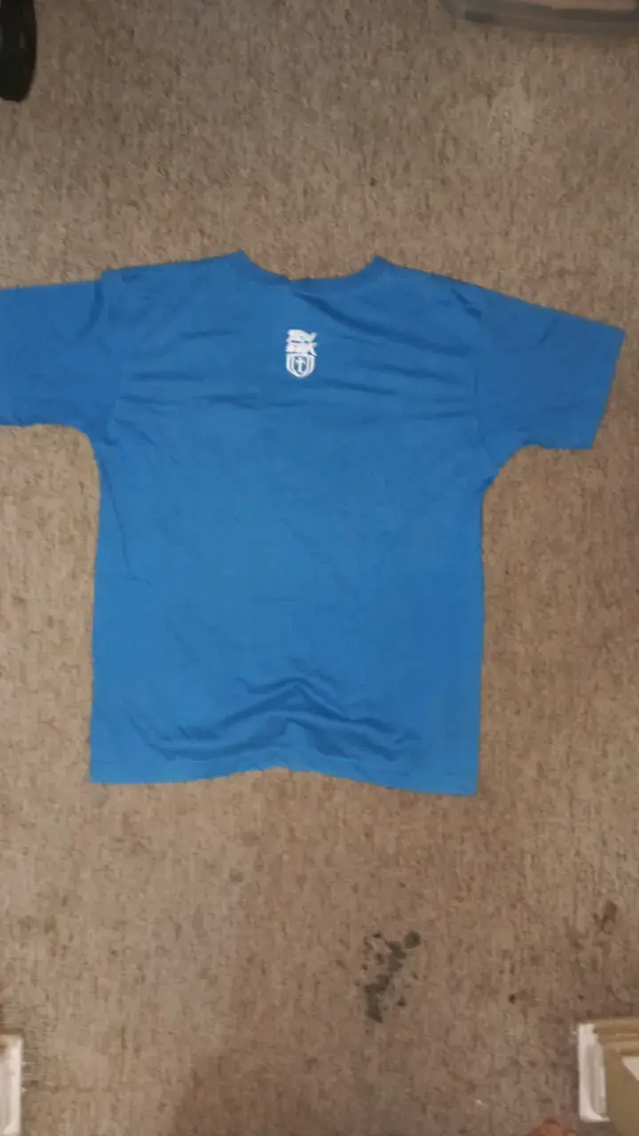 Polera azul con logo Tensor - 2