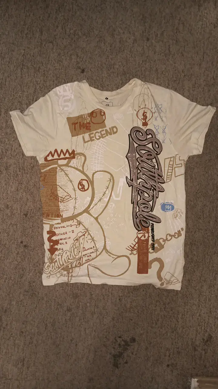 Polera Southpole blanca - 1