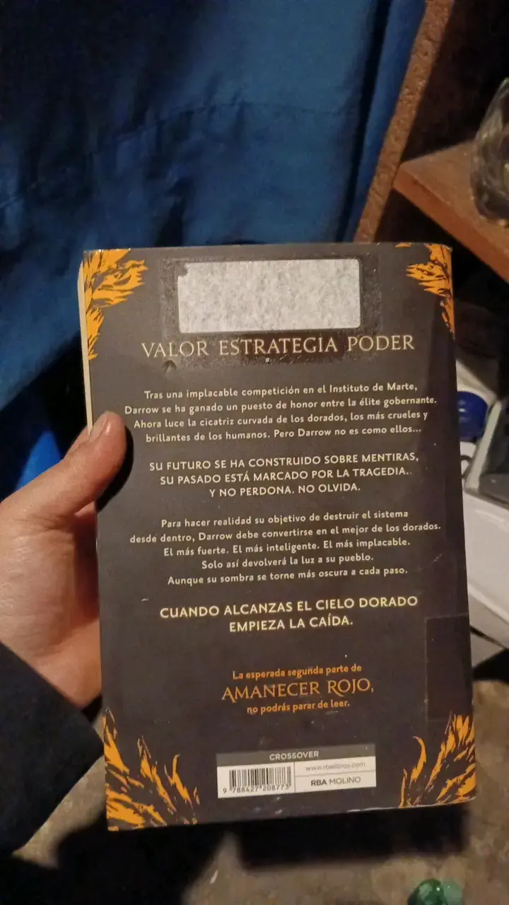 Libro 'Hijo Dorado' de Pierce Brown - 2