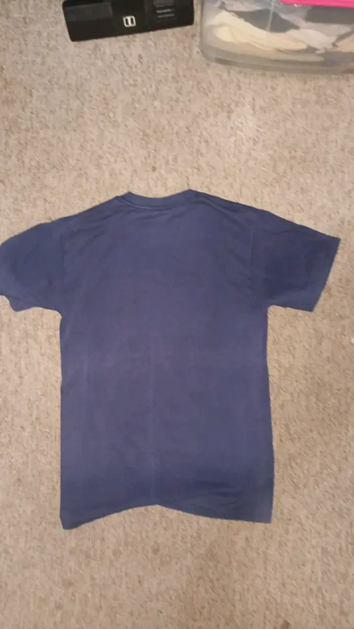 Polera Fox Racing azul con diseño Monster - 2