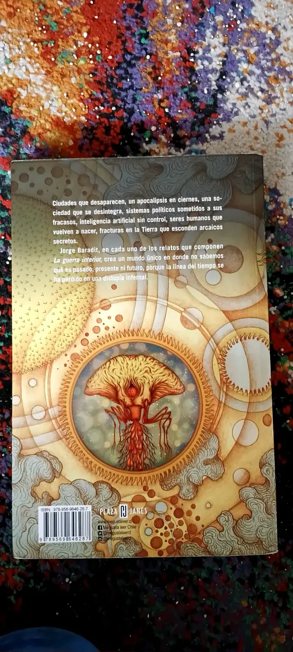 Libro 'La Guerra Interior' de Jorge Baradit - 2