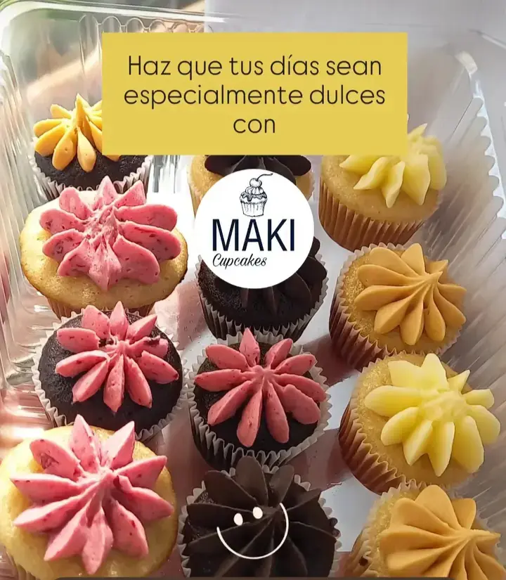 🧁 24 Mini Cupcakes Maki | Combina tus sabores ✨ - 1