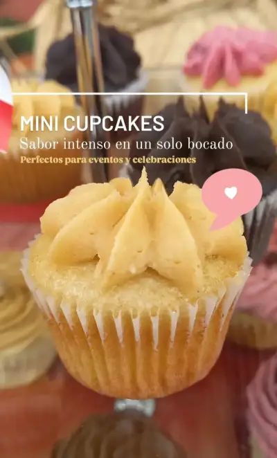 🧁 24 Mini Cupcakes Maki | Combina tus sabores ✨ - miniatura 4