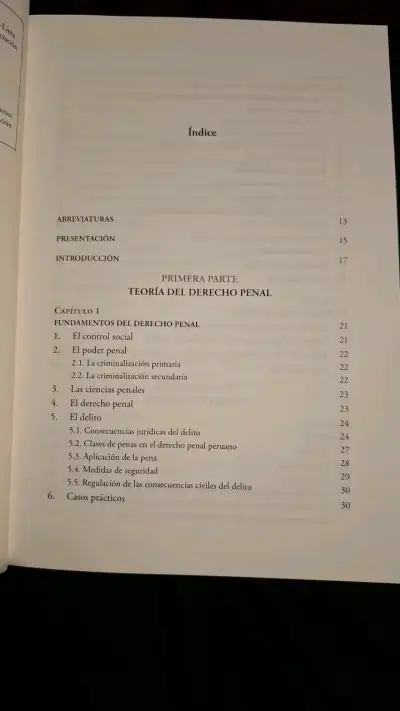 Libro Derecho Penal Básico de Felipe Villavicencio - miniatura 3