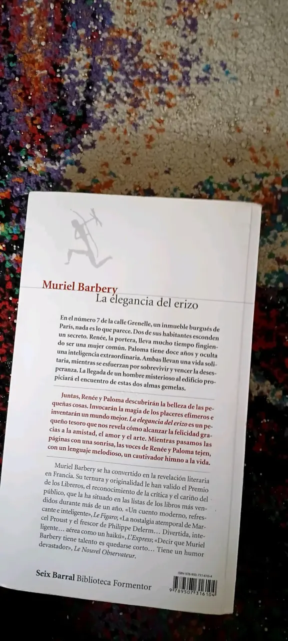 Libro 'La elegancia del erizo' de Muriel Barbery - 2