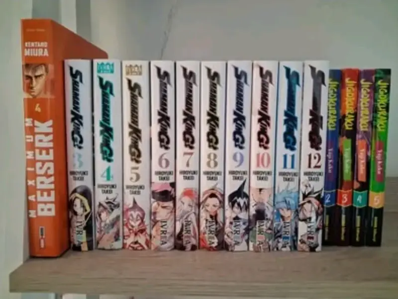 Colección de mangas Shaman King, Berserk y Jigokur