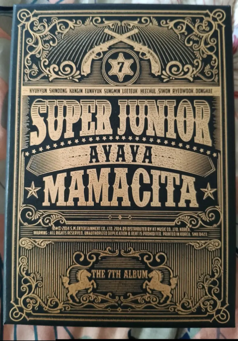Álbum Super Junior Mamacita Edición Especial - 1