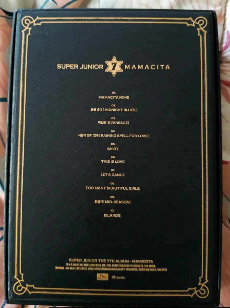 Álbum Super Junior Mamacita Edición Especial - 2