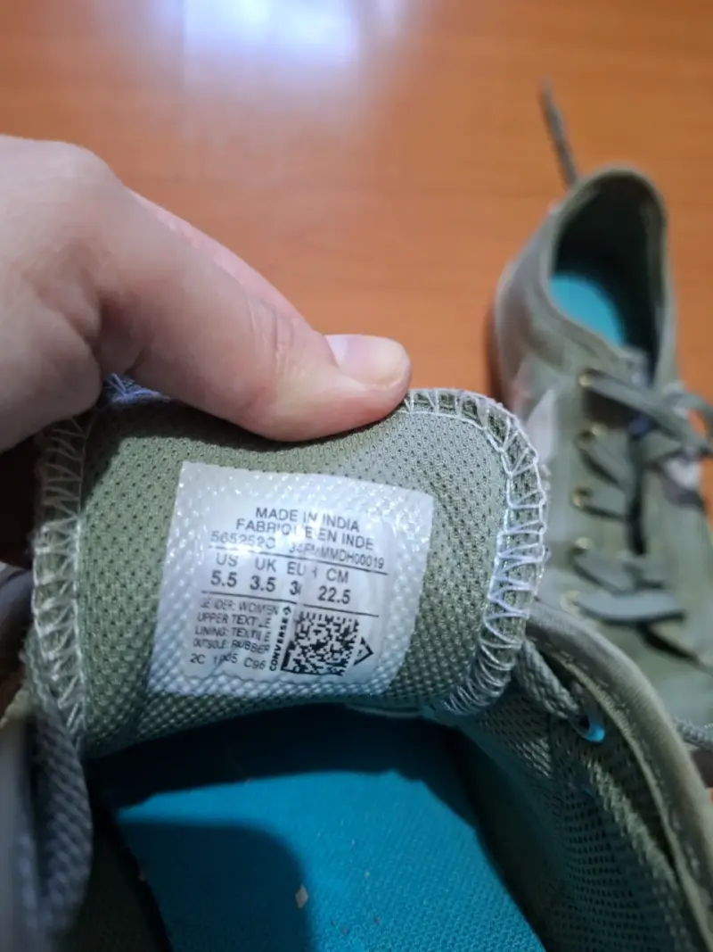 Zapatillas Converse verdes para mujer - 3