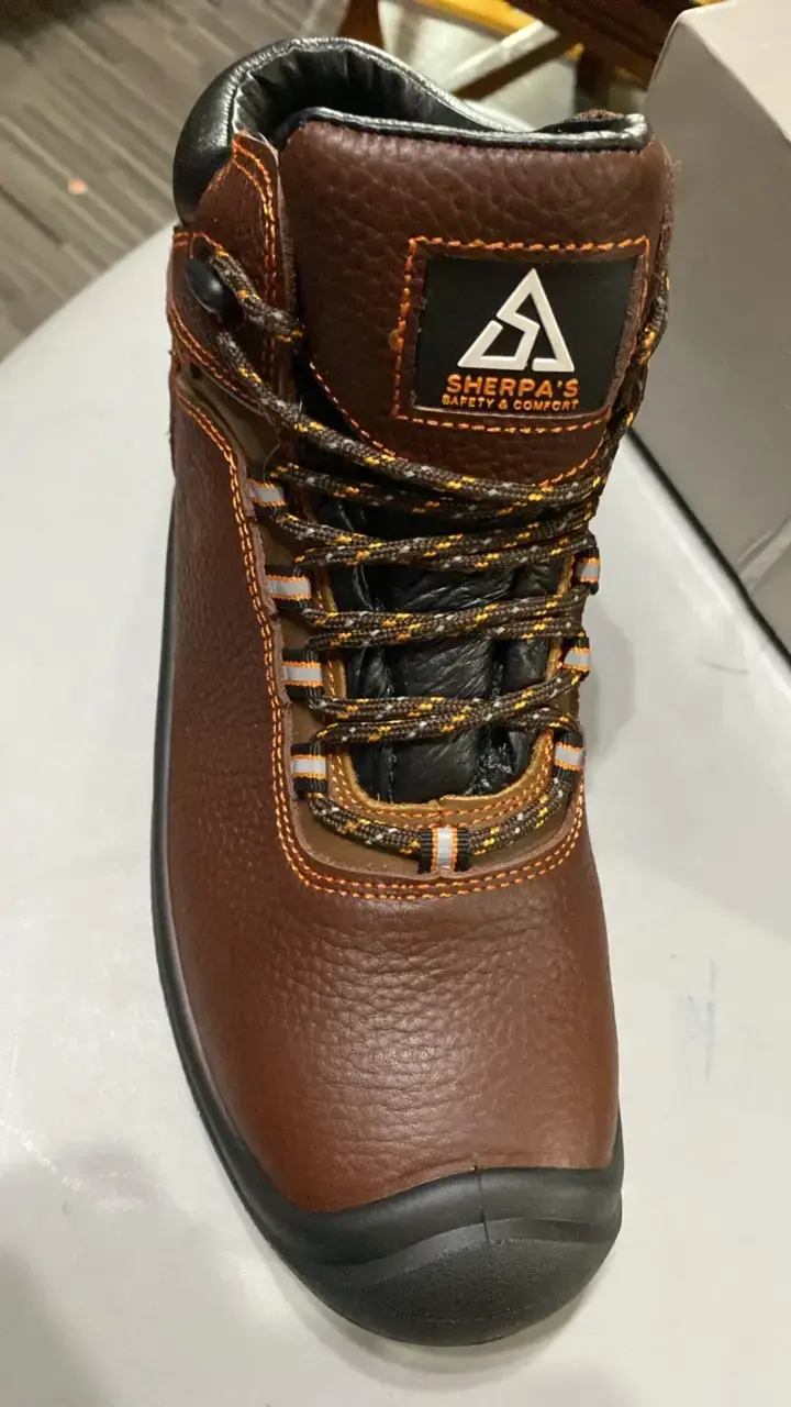 Botines de seguridad marrones Sherpa's - 2