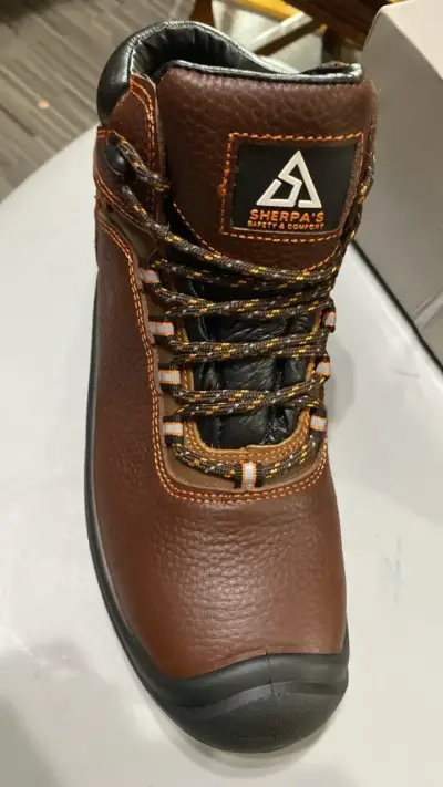 Botines de seguridad marrones Sherpa's - miniatura 2